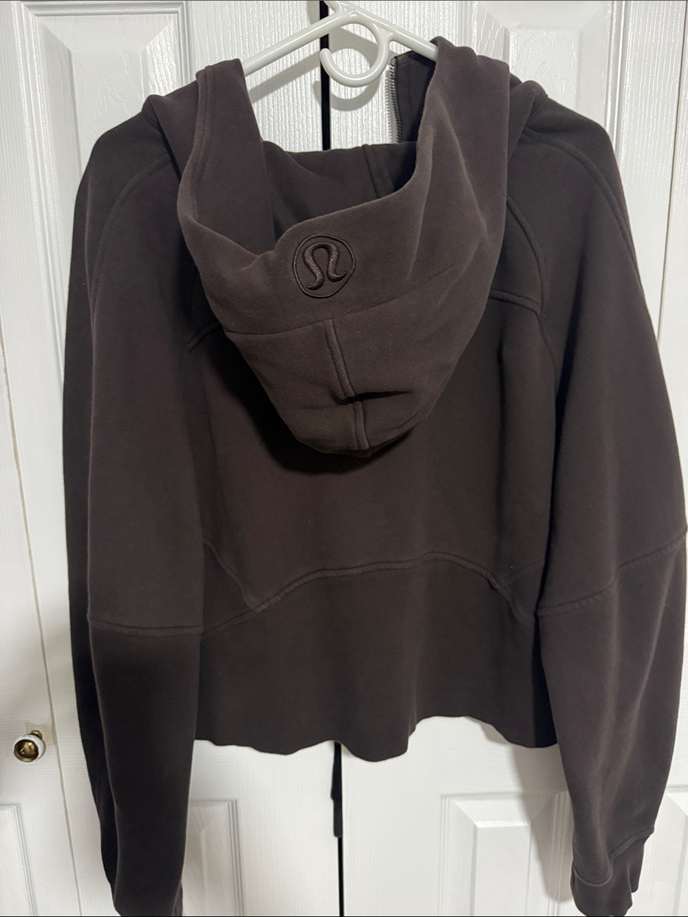lululemon Scuba Oversized Full-Zip Hoodie Brown